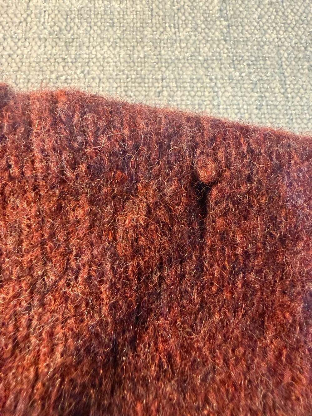 Vintage L.L. Bean 100% Pure Wool Button-Front Sweater Vest - Picture 5 of 5